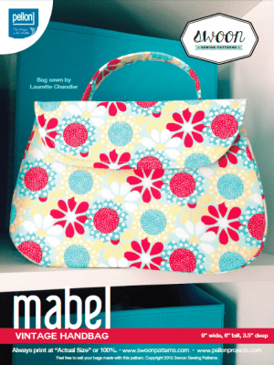 Mabel Vintage Handbag by Swoon Sewing patterns 