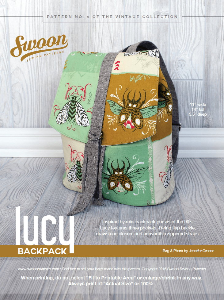 convertible backpack sewing pattern