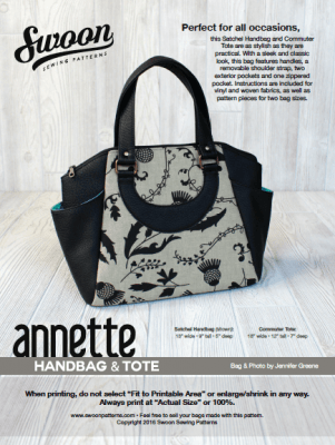 Annette Satchel Handbag & Commuter Tote cover image