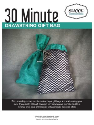 drawstring gift bag