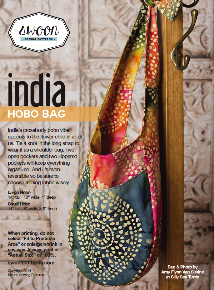 Reversible Hobo Beginner Bag Pattern